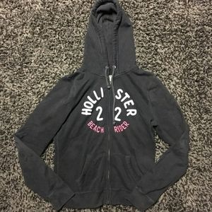 L Y2K Hollister Zip-up Hoodie